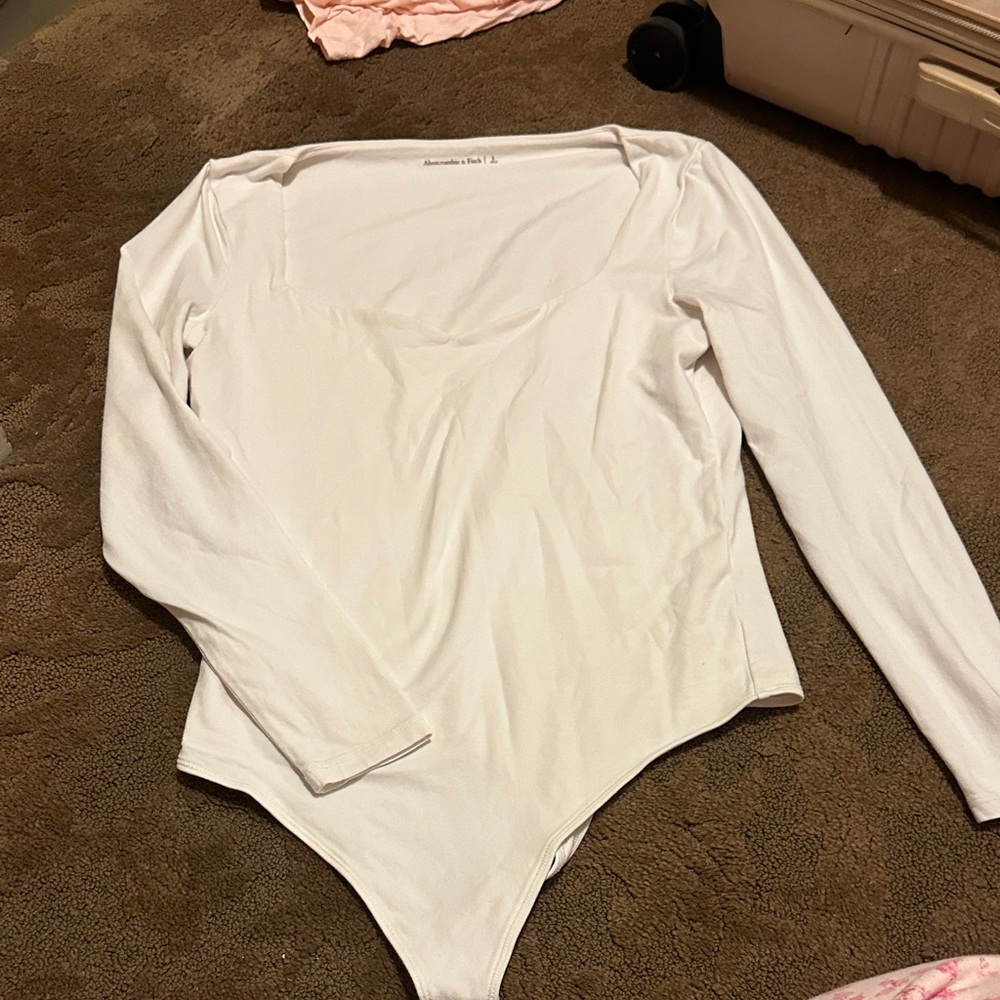 Abercrombie & Fitch Cream Top